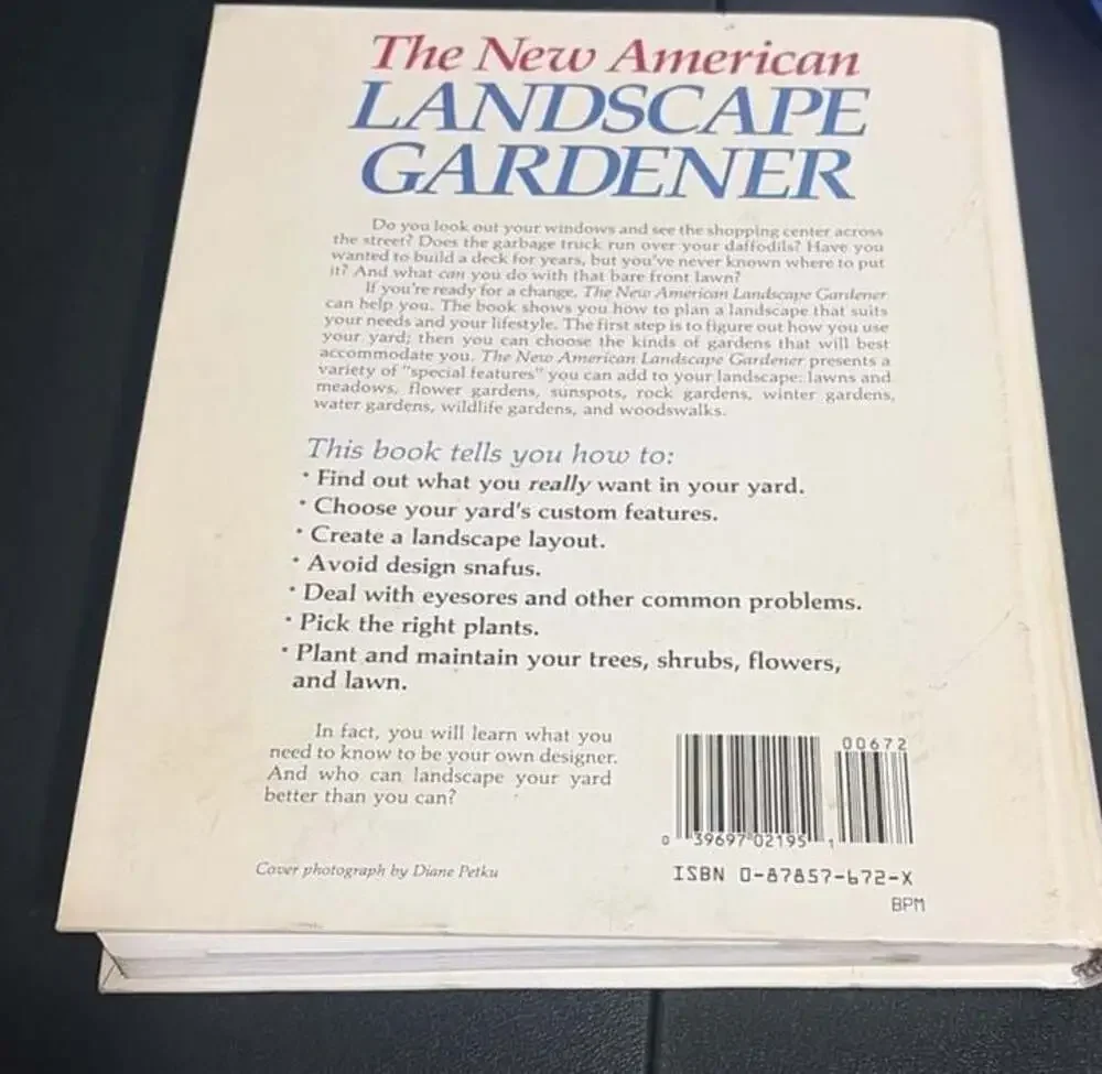 The New American Landscape Gardener: AGuide to Beautiful Backyards& Surroundings